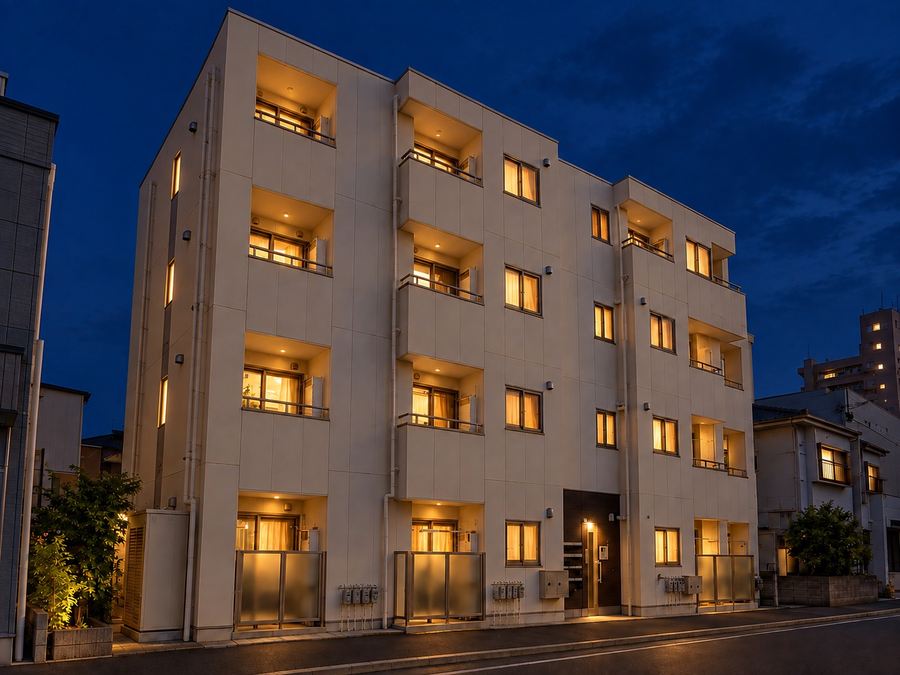 重量鉄骨造の施工事例 LA TOUR